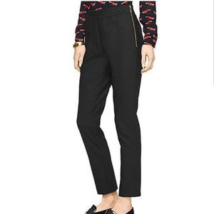 Kate Spade Stretch High-Rise Side Zip Career French Girl Ankle Dress Pants-10